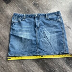 Le Tigre Denim Skirt, Women’s Size 16